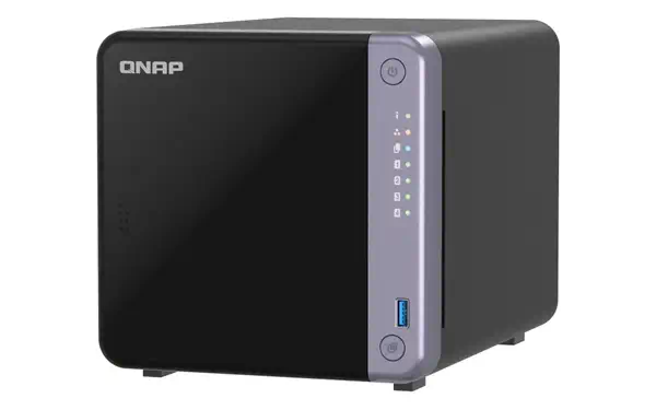 QNAP TS-432X NAS Tower Alpine Alpine AL-524 4 Go DDR4 QNAP QTS Noir - Serveur NAS - visuel 5