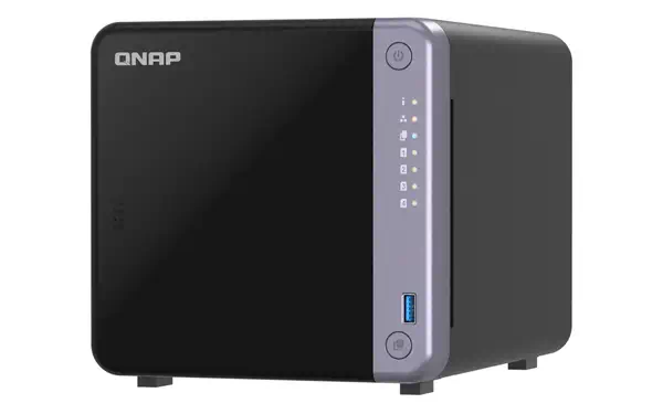 QNAP TS-432X NAS Tower Alpine Alpine AL-524 4 Go DDR4 QNAP QTS Noir - Serveur NAS - visuel 1