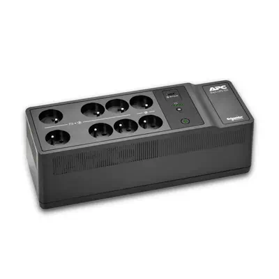 APC Back-UPS BE500G2-FR - Onduleur 8x broches terre (Belgique), 500VA, 1 chargeur USB, 1 port data U - visuel 1