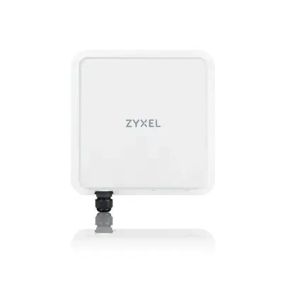 Zyxel Nebula FWA710 routeur sans fil Multi-Gigabit Ethernet Bi-bande (2,4 GHz / 5 GHz) 5G Blanc - Routeur - visuel 3