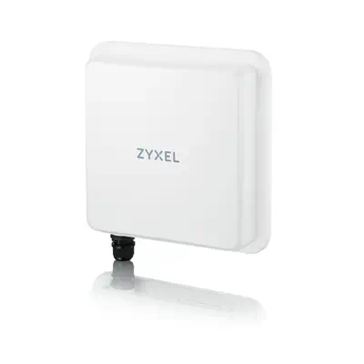 Zyxel Nebula FWA710 routeur sans fil Multi-Gigabit Ethernet Bi-bande (2,4 GHz / 5 GHz) 5G Blanc - Routeur - visuel 1