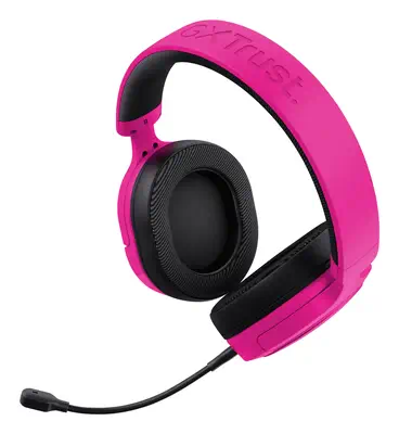 Trust GXT 498P Forta Casque Avec fil Arceau Gaming Rose - Casque Micro - visuel 4