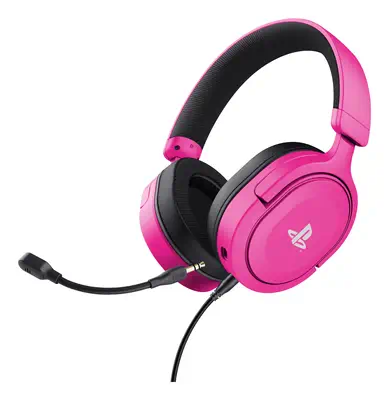 Trust GXT 498P Forta Casque Avec fil Arceau Gaming Rose - Casque Micro - visuel 5