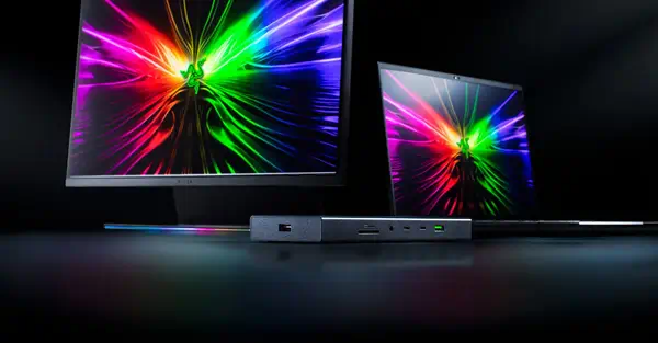 Razer USB 4 Dock Avec fil USB4 Noir - Accessoire composant - visuel 5