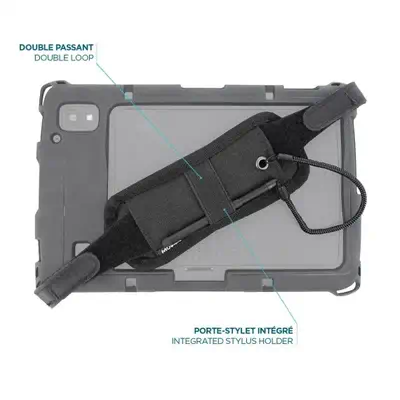 Mobilis 001096 accessoire d’étui de tablette Dragonne Noir - Accessoires Tablette - visuel 4