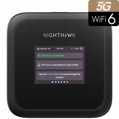 NETGEAR M3 routeur sans fil Bi-bande (2,4 GHz / 5 GHz) Noir - Netgear - Borne Wifi - visuel 1