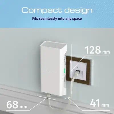 Keenetic Buddy 6 SE (KN-4410) Amplificateur de la portée du Wi-Fi 6 maillé AX3000 avec port Gigabit  - Routeur - visuel 5