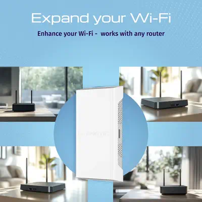 Keenetic Buddy 6 SE (KN-4410) Amplificateur de la portée du Wi-Fi 6 maillé AX3000 avec port Gigabit  - Routeur - visuel 4