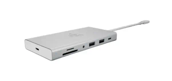 Razer USB-C Dock Avec fil USB 3.2 Gen 1 (3.1 Gen 1) Type-C Aluminium - Accessoire composant - visuel 1