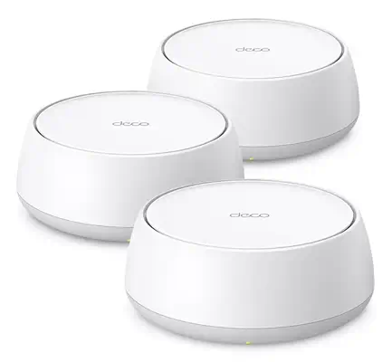 TP-Link DECO BE25(3-PACK) système Wi-Fi maillé Bi-bande (2,4 GHz / 5 GHz) Wi-Fi 7 (802.11be) Blanc 2 - Routeur - visuel 1