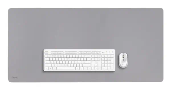 Trust Benya XXL sous-mains Polyvinyl chloride (PVC) Gris - Tapis - visuel 3