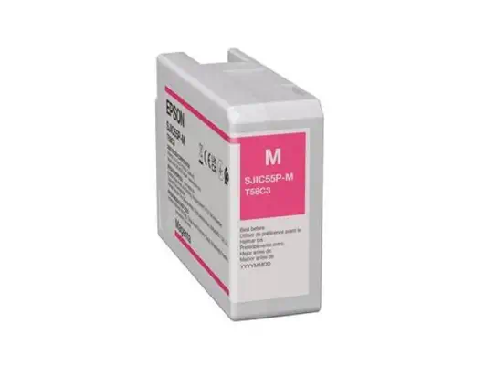 Epson SJIC55(M) cartouche d'encre 1 pièce(s) Original Magenta - Consommable - visuel 1