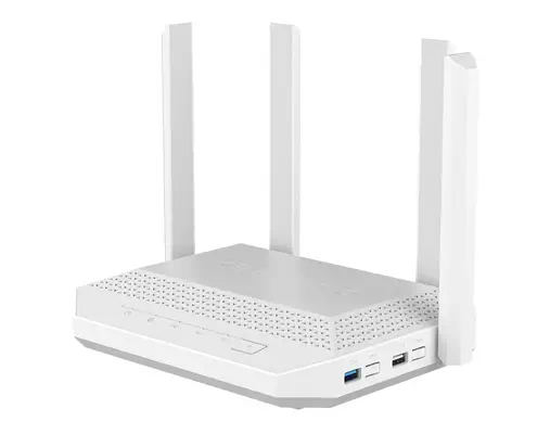 Keenetic Hero (KN-1012) Routeur multi-Gigabit Wi-Fi 6 maillé AX3000 avec un commutateur intelligent  - visuel 3