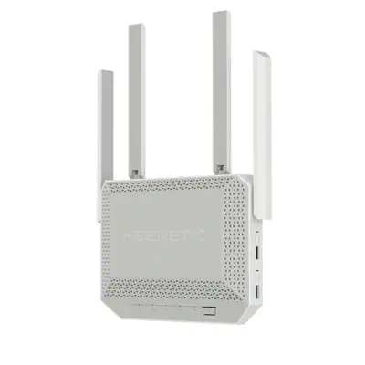 Keenetic Titan (KN-1812) Routeur Multi-Gigabit Wi-Fi 7 maillé BE7200 avec commutateur intelligent 1× - visuel 1