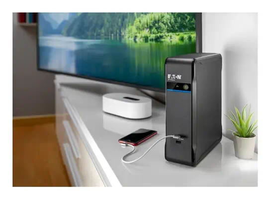 Eaton 3P900UI alimentation d'énergie non interruptible Veille 0,9 kVA 540 W 4 sortie(s) CA - Onduleur - visuel 9