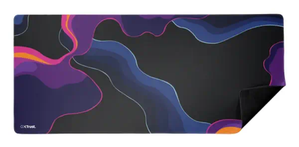 Trust GXT 759 XXL Tapis de souris de jeu Noir, Bleu, Rose, Violet - visuel 2