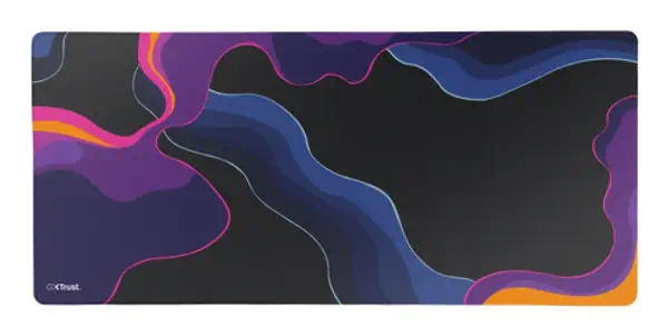 Trust GXT 759 XXL Tapis de souris de jeu Noir, Bleu, Rose, Violet - visuel 1