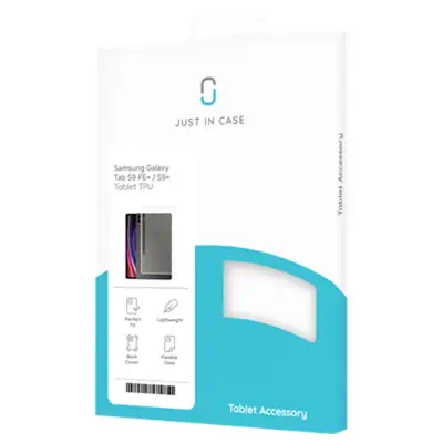Just in Case 8274601 étui pour tablette 31,5 cm (12.4") Housse Transparent - Accessoires Tablette - visuel 5