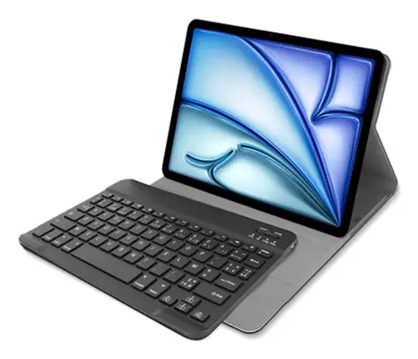 Just in Case 8450906 clavier pour tablette AZERTY Bluetooth Noir - Accessoires Tablette - visuel 5