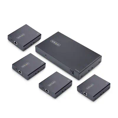 Rallonge et Répartiteur HDMI 4 Ports sur CAT6, 4K 60 Hz, Jusqu'à 70 m, Kit de Distribution HDMI 1x4  - StarTech - Accessoire Réseau - visuel 9