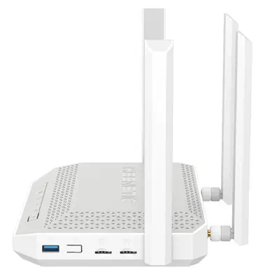 Keenetic Hero 4G+ (KN-2312) Modem-routeur 4G+ Wi-Fi 6 maillé AX1800 avec commutateur intelligent Gig - Routeur - visuel 3