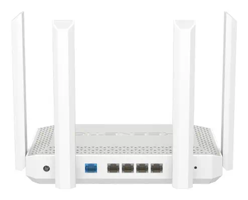 Keenetic Hero 4G+ (KN-2312) Modem-routeur 4G+ Wi-Fi 6 maillé AX1800 avec commutateur intelligent Gig - Routeur - visuel 4