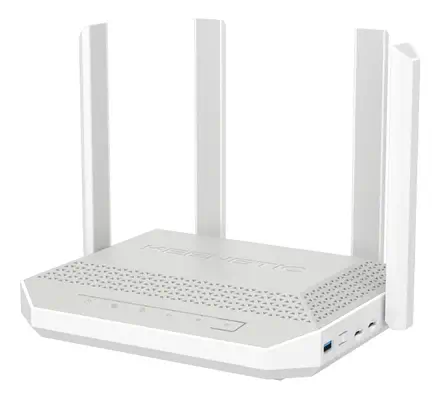 Keenetic Hero 4G+ (KN-2312) Modem-routeur 4G+ Wi-Fi 6 maillé AX1800 avec commutateur intelligent Gig - Routeur - visuel 1