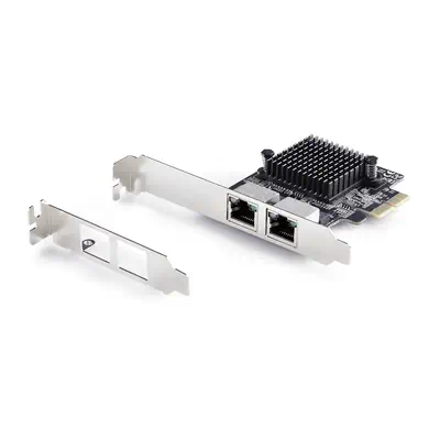 Carte Réseau PCIe Gigabit 5G à 2 Ports, Carte LAN PCI Express 5G/2,5G/1G/100M/10M, Realtek RTL8126,  - StarTech - visuel 9
