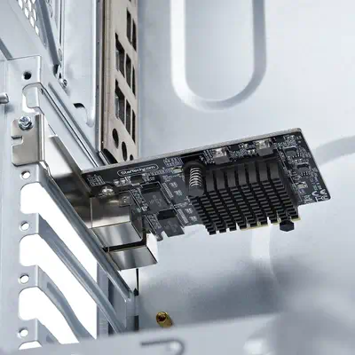 Carte Réseau PCIe Gigabit 5G à 2 Ports, Carte LAN PCI Express 5G/2,5G/1G/100M/10M, Realtek RTL8126,  - StarTech - visuel 7