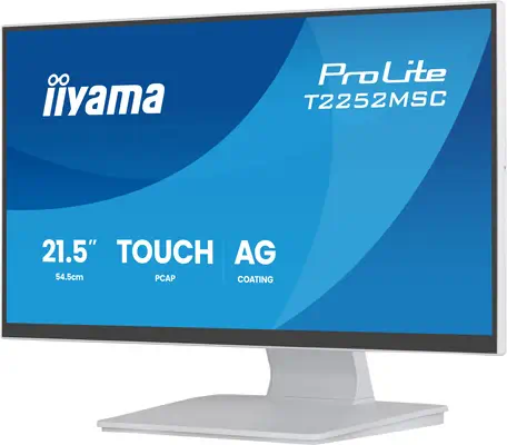 iiyama ProLite T2252MSC-W2AG écran plat de PC 54,6 cm (21.5") 1920 x 1080 pixels Full HD LCD Écran t - Ecran Ordinateur - visuel 4