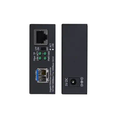 StarTech.com MCM1110SMLC20 convertisseur de support réseau 2000 Mbit/s 1310 nm Monomode Noir - Accessoire Réseau - visuel 3