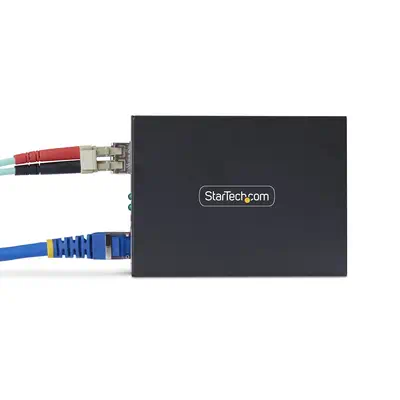StarTech.com MCM1110SMLC40 convertisseur de support réseau 2000 Mbit/s 1310 nm Monomode Noir - Accessoire Réseau - visuel 5