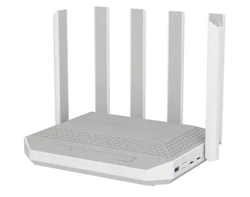 Keenetic Hero 5G (KN-4110) Modem-routeur 5G Wi-Fi 6 maillé AX3000 avec 2 ports pour carte SIM, un co - Routeur - visuel 10