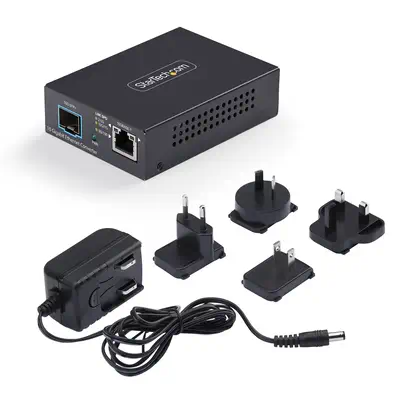 Convertisseur de Média Fibre Optique SFP+ Ouvert Multi-Gigabit 10 GbE, 10G/5G/2,5G/1G/100M, Cuivre v - StarTech - Carte Réseau - visuel 5
