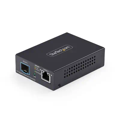 Convertisseur de Média Fibre Optique SFP+ Ouvert Multi-Gigabit 10 GbE, 10G/5G/2,5G/1G/100M, Cuivre v - StarTech - Carte Réseau - visuel 1