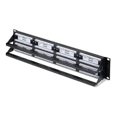 Panneau Patch Cat6 48 Ports 2U Monté en Rack, RJ45, UTP, 110 Punch-Down, Panneau Patch Ethernet Cat  - StarTech - Switchs et Hubs - visuel 2