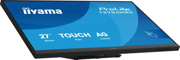 iiyama ProLite T2754MSC-B2AG écran plat de PC 68,6 cm (27") 1920 x 1080 pixels Full HD LED Écran tac - Ecran Ordinateur - visuel 6