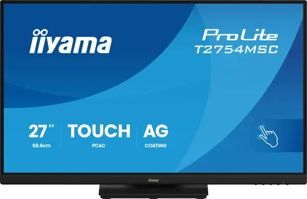 iiyama ProLite T2754MSC-B2AG écran plat de PC 68,6 cm (27") 1920 x 1080 pixels Full HD LED Écran tac - Ecran Ordinateur - visuel 3