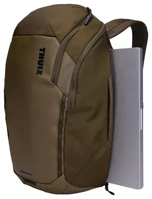 Thule Chasm TCHB215 Deep khaki sac à dos Sac à dos normal Kaki Polyester - Sacoche & Housse - visuel 8