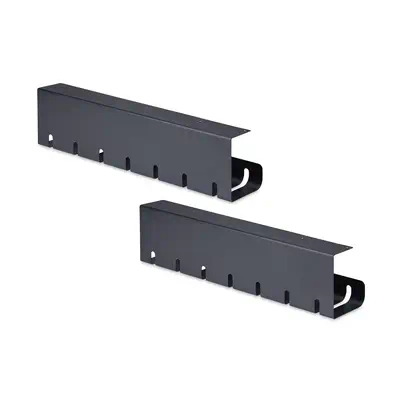 Lot de 2 Bacs de Gestion des Câbles sous Bureau, Longueur 106cm (53cm par Plateau), Organiseur de Câ - StarTech - Switchs et Hubs - visuel 2