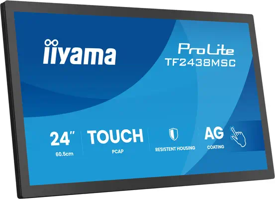 iiyama TF2438MSC-B2 Panneau de commande tactile 60,5 cm (23.8") 1920 x 1080 pixels - Ecran Ordinateur - visuel 2