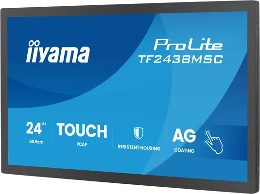 iiyama TF2438MSC-B2 Panneau de commande tactile 60,5 cm (23.8") 1920 x 1080 pixels - Ecran Ordinateur - visuel 4
