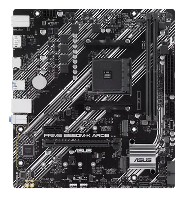 ASUS PRIME B550M-K ARGB AMD B550 Emplacement AM4 micro ATX - Asus - Carte mère - visuel 2