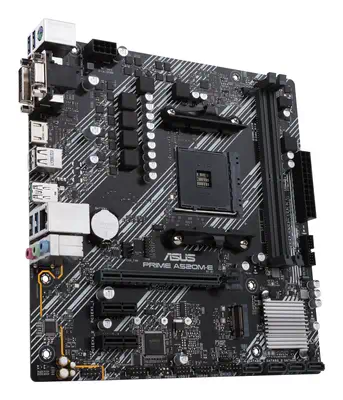 ASUS PRIME A520M-E/CSM AMD A520 Emplacement AM4 micro ATX - Asus - Carte mère - visuel 4