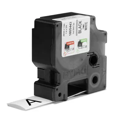 DYMO Rhino Industrielles Gaines thermorétractables autocollantes | 24 mm x 1,5 m | impression en noi - Dymo - Consommable - visuel 2