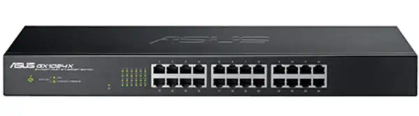 ASUS GX1024X V4 Non-géré L2 Fast Ethernet (10/100) Noir - Asus - Accessoire Divers - visuel 1