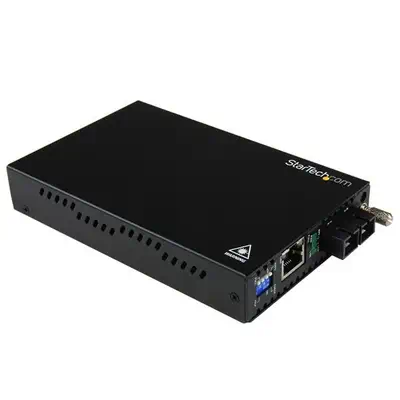 Convertisseur Ethernet Gigabit sur Fibre Optique MultiMode SC - 1000 Mb/s - 550m - StarTech - Accessoire Réseau - visuel 1