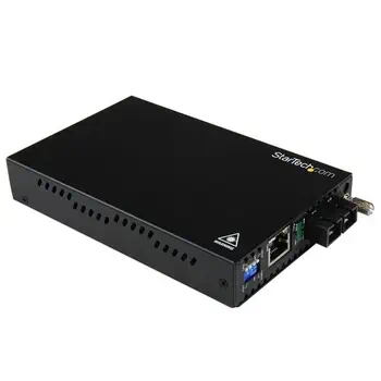 Revendeur officiel Convertisseur Ethernet Gigabit sur Fibre Optique MultiMode SC - 1000 Mb/s - 550m