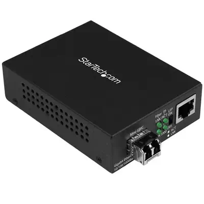 Convertisseur de média Gigabit Ethernet fibre optique compact - 850nm MM LC - 550 m - StarTech - Accessoire Réseau - visuel 1