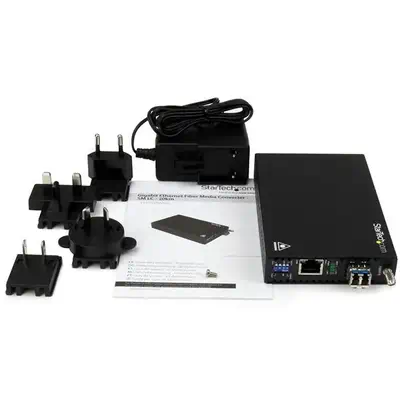 Convertisseur de média fibre optique Gigabit Ethernet - Monomode LC - 20 km - StarTech - Accessoire Réseau - visuel 5